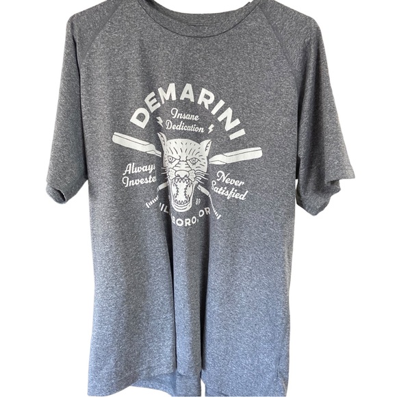 Demarini Other - Minty Gray Demarini Baseball Bats Men’s L Jersey Style T-Shirt Hillsboro OR